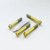 Titanium Front Brake Caliper Mount Bolt Kit 08-20 Hayabusa and 05-08 GSXR 1K