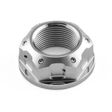 Titanium Flanged Axle Nut M25x(1.50mm) Rear Wheel 99-20 Hayabusa 01-20 GSXR 1000