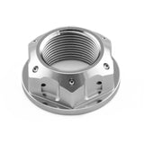 Titanium Flanged Axle Nut M25x(1.50mm) Rear Wheel 99-20 Hayabusa 01-20 GSXR 1000