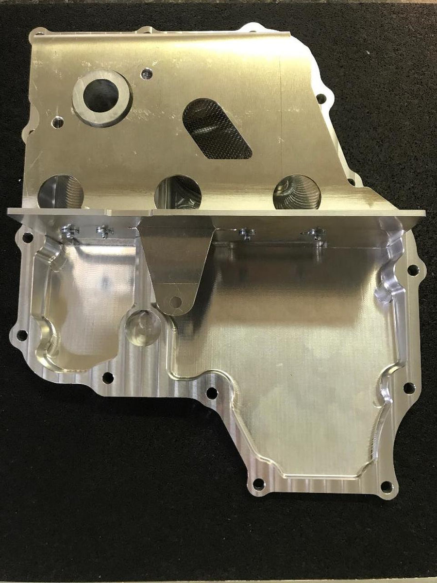 Rick's Custom Cycle Brutal Perfomance Hayabusa Wedge Oil Pan 1 Stop Speed