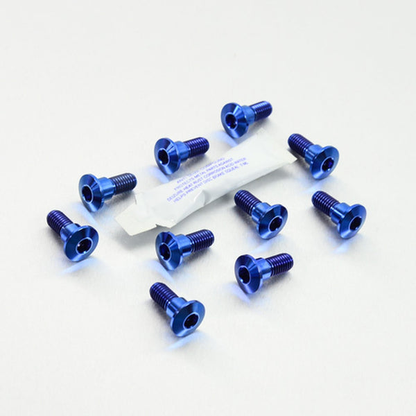RaceFasteners Prolite Titanium Front Disc Bolt Kit For Suzuki GSXR1000 05-07 K5 K6 K7, Ti-6al-4v, Natural Finish