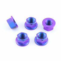 6x Honda CBR1000RR 2005 serrated stainless steel rear sprocket nuts 6x Honda CBR1000RR 2005 serrated stainless steel rear sprocket nuts