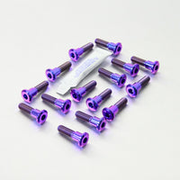 Titanium Disc Bolts Front and Rear Set Pack x15  99-07 Hayabusa