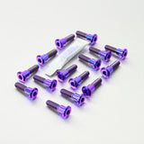 Titanium Disc Bolts Front and Rear Set Pack x15  99-07 Hayabusa