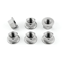 Titanium Sprocket Nuts M10x(1.25mm) Pack x5 99-07 Hayabusa 17-20 GSXR 1K