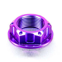 Titanium Yoke (Stem) Nut Open Flanged M24x(1.50mm) 99-20 Hayabusa