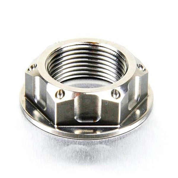 Titanium Yoke (Stem) Nut Open Flanged M24x(1.50mm) 99-20 Hayabusa