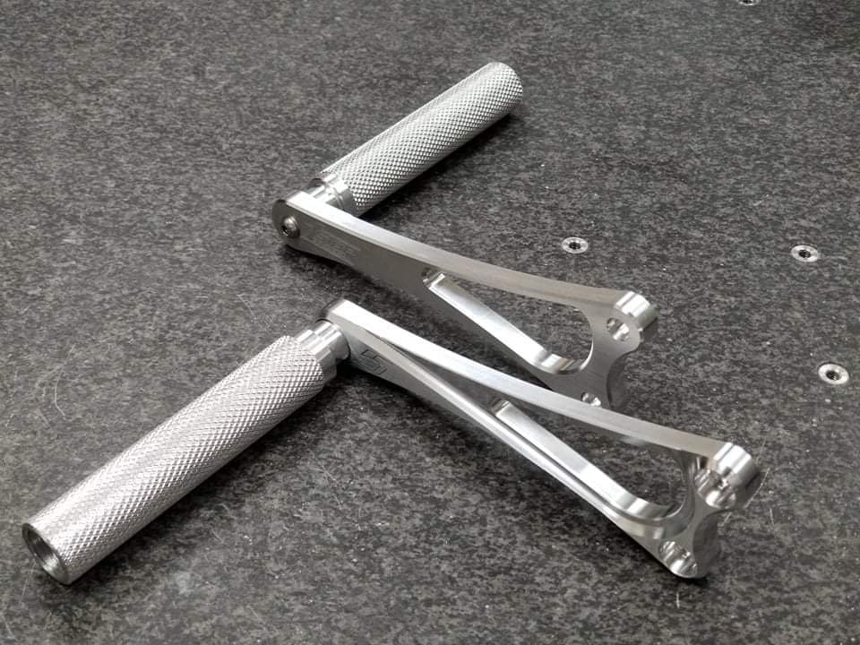 Unit 5 Lightweight Grudge Rearsets '05-'06 GSXR 1000 Non