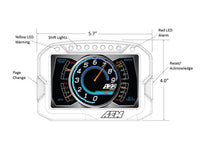 AEM CD-7 Carbon Digital Racing Dash Display Non Logging