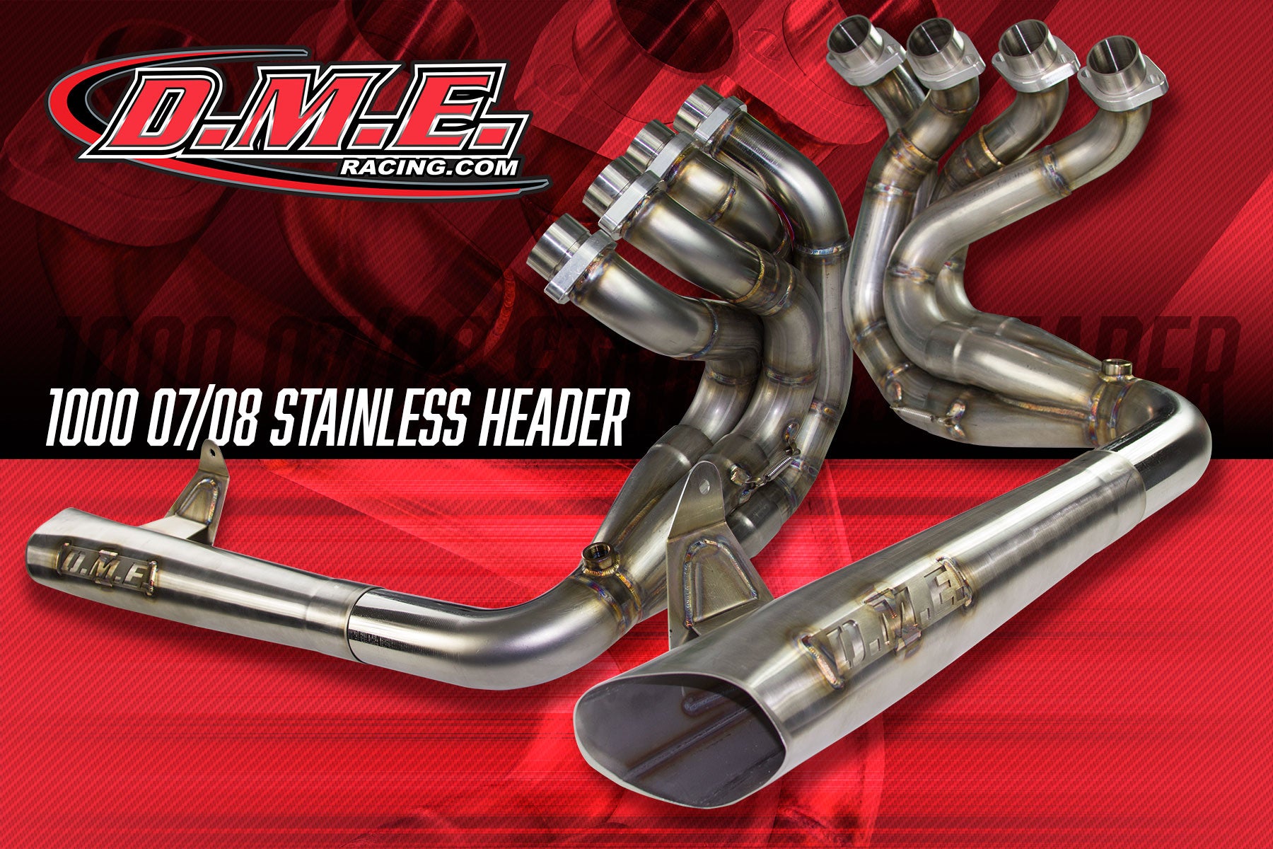 DME Exhaust Headers – Stainless Steel Sidewinder – 1 Stop Speed