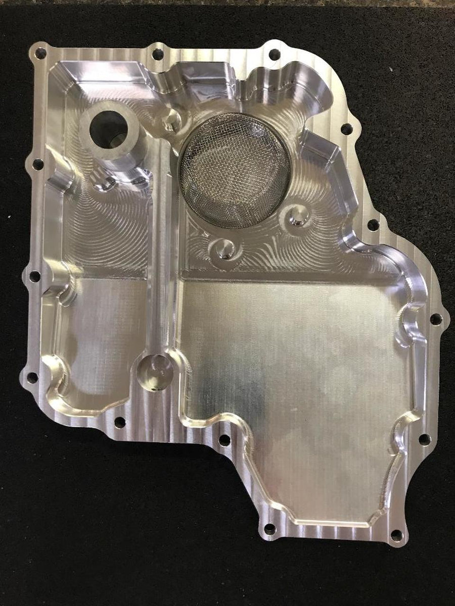 Rick's Custom Cycle Brutal Perfomance Hayabusa Wedge Oil Pan 1 Stop Speed